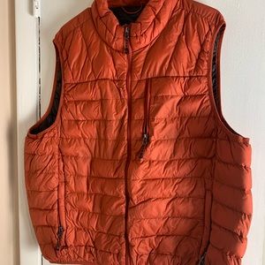 Men Burnt Orange Vest
